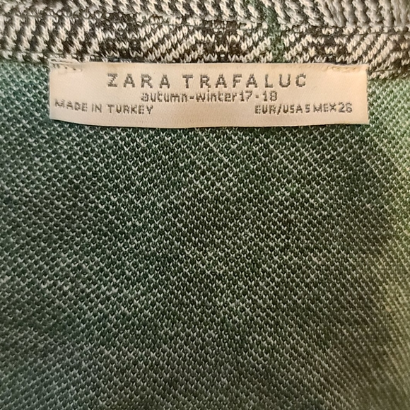 Zara Trafaluc plaid wrap dress - Picture 4 of 5